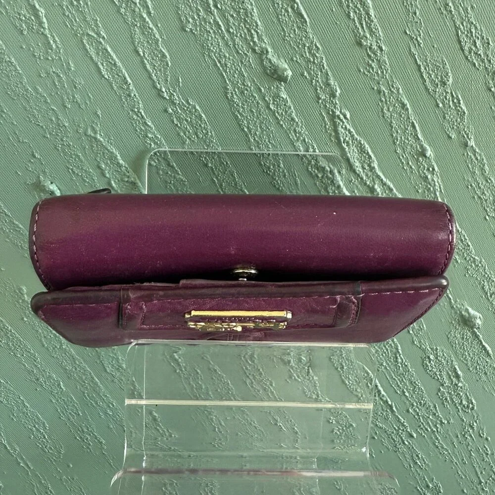 Coach Purple Wallet